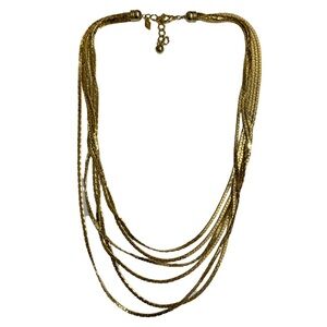 Vintage Anne Klein Multi-Strand Necklace